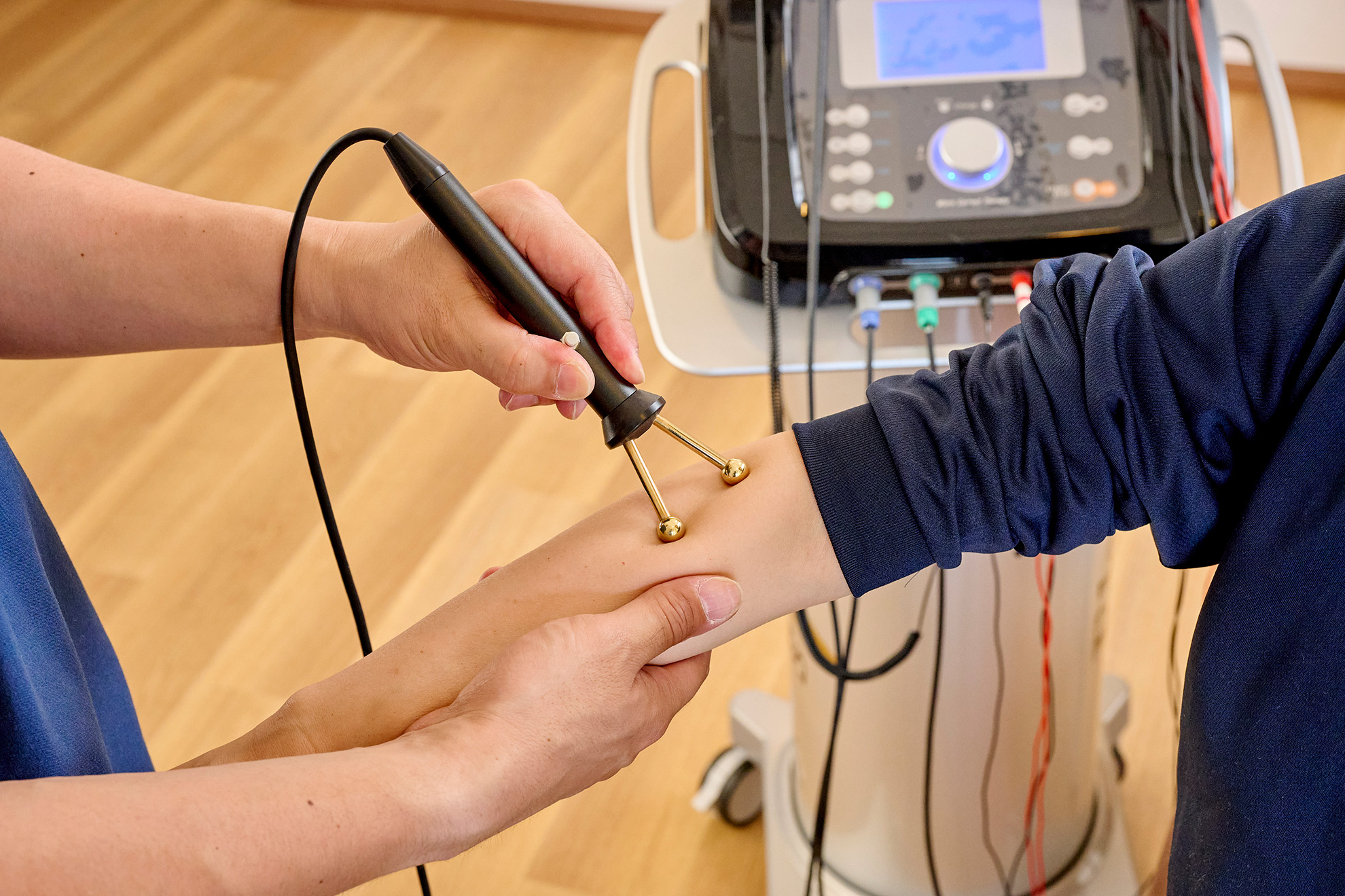 エレサスの四肢通電